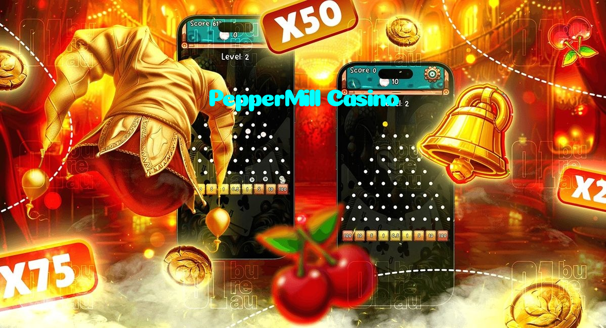 PepperMill Casino casino presented on mobile device in Pakistan with slots and live games